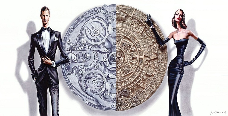 Alta relojería e ilustración, unidas en México